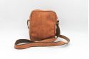 Sacoche en liège homme camel dos