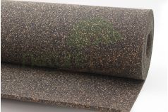 Rouleau isolant liège et caoutchouc 70/30 NOVAFLEX - Vue de profil rouleau de 6mm