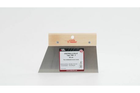 Couteau à colle pour revêtements muraux - Petit cran
