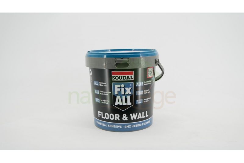 Colle pour liège mural Fix All en seau de 4kg - Nouveau