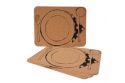 Set de table en liège, lot de 4