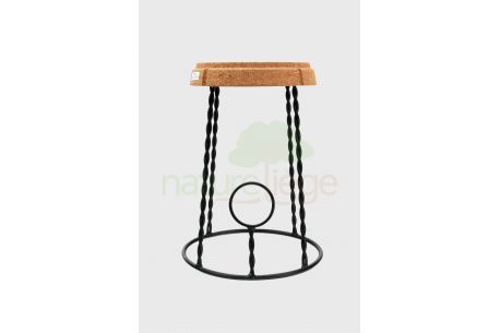Tabouret capsule de champagne