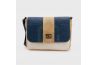 Sac femme en li&egrave;ge avec bandouli&egrave;re