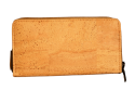 Porte-monnaie Femme format chèquier Naturel
