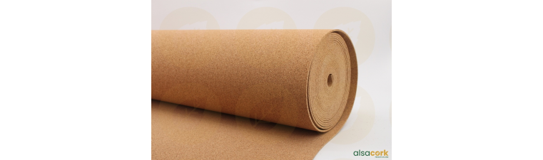 Rouleaux de liège dense