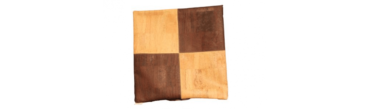 Housse de coussin en liège